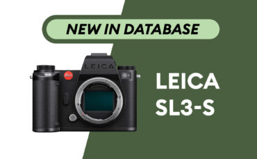 Leica SL3-S - Newly Added to Camera Database