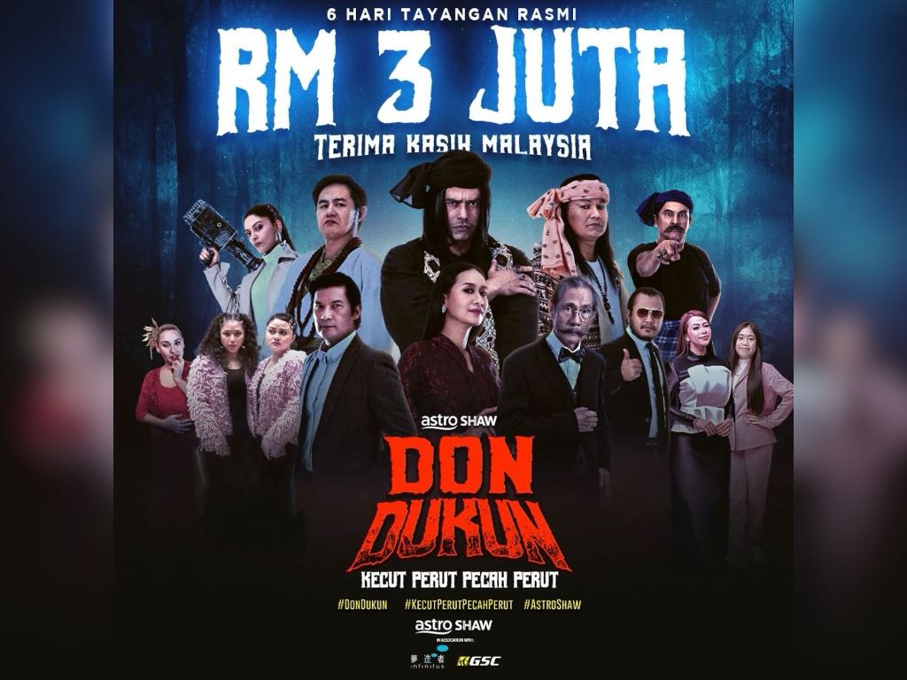 "Don Dukun" casts a spell on Malaysian box office with RM3 million haul