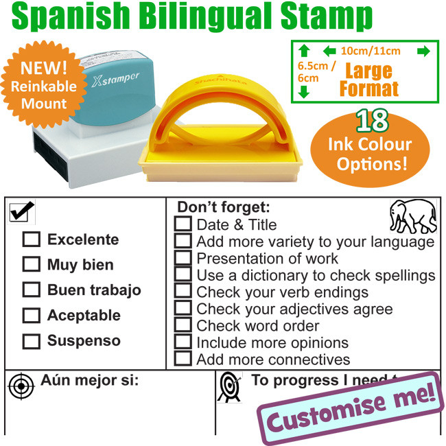 MFL Language Stamps