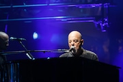 The “Piano Man,” Billy Joel, rocks the night at Huntington Bank Field on Friday night, September 13, 2024. Rod Stewart opened the show..  David Petkiewicz, cleveland.com