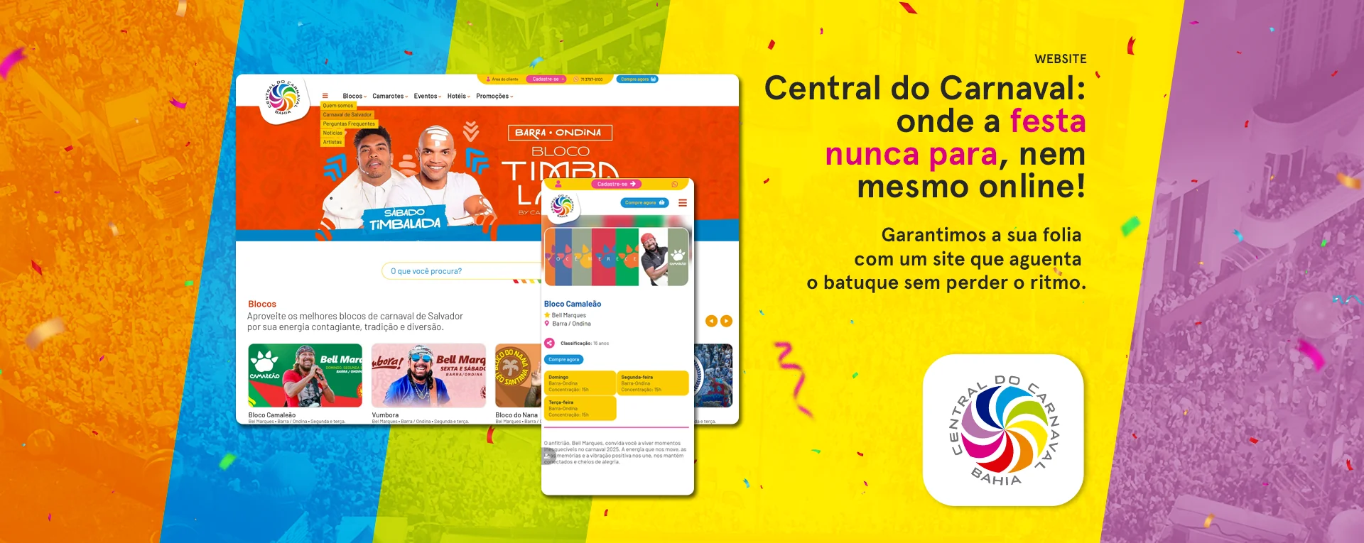 Central do Carnaval - Website