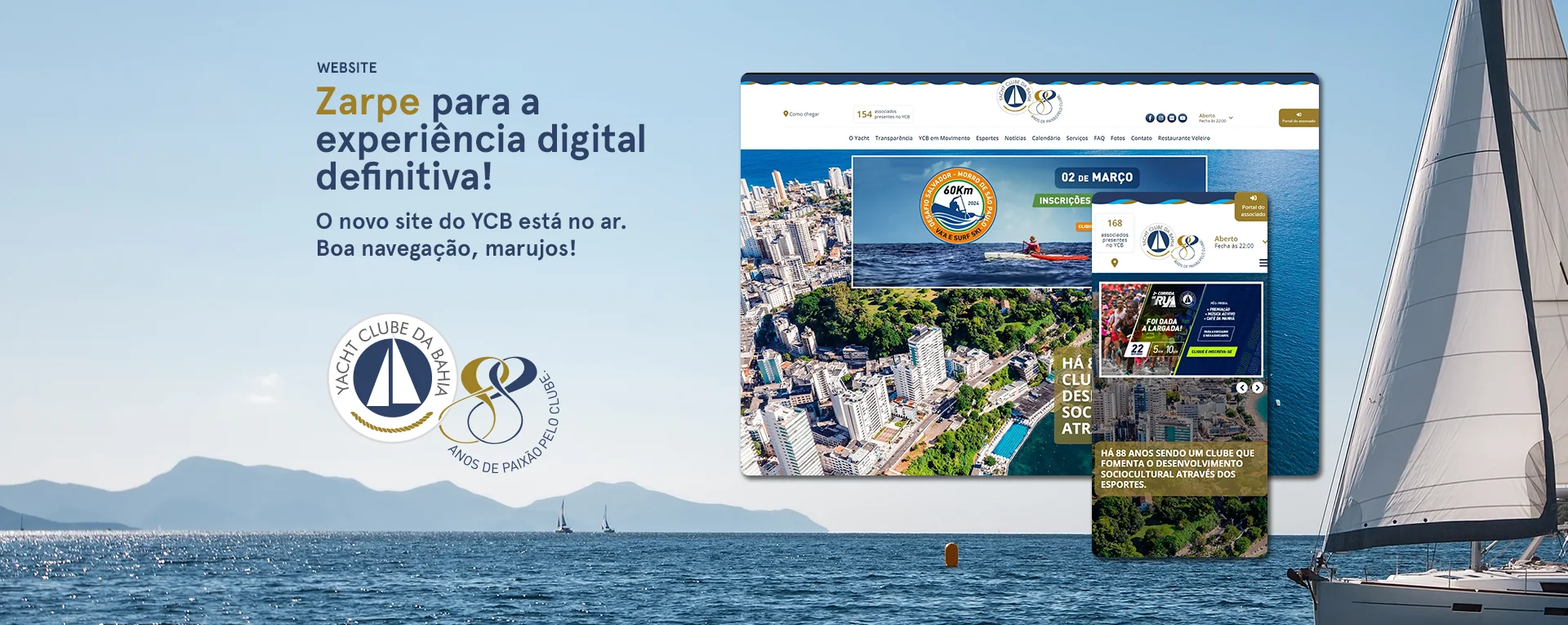 Yacht Clube da Bahia Novo site