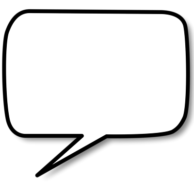 Blank Speech Bubble Template - ClipArt Best