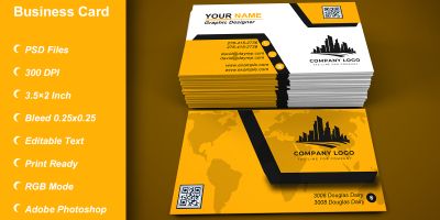 Business Card Template Design - Design 537