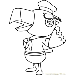 80 Animal Crossing Coloring Pages Marshall Best