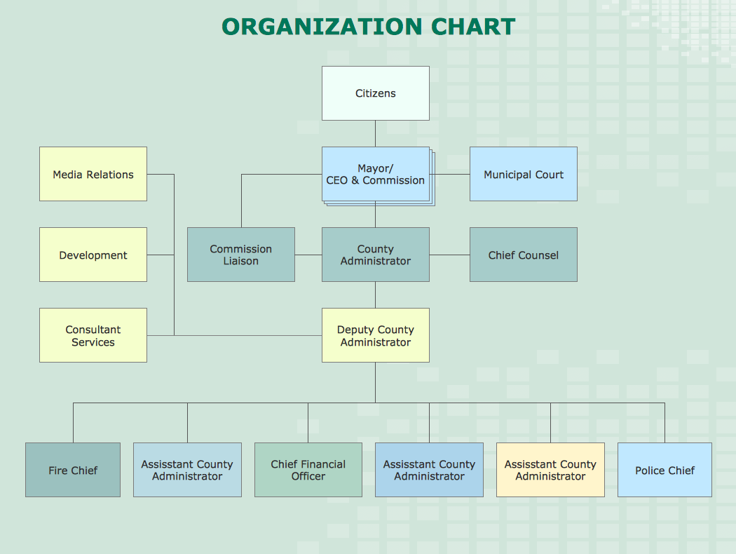 Organization Chart County Administrator Office