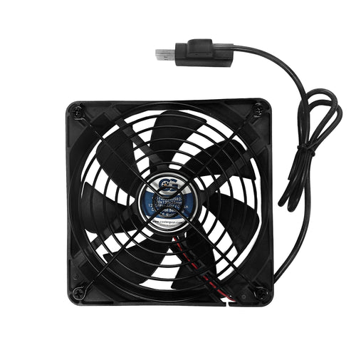 Coolerguys 120mm (120x120x25) 1200RPM USB Fan with Grill