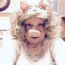 Coolest Homemade Miss Piggy Costume