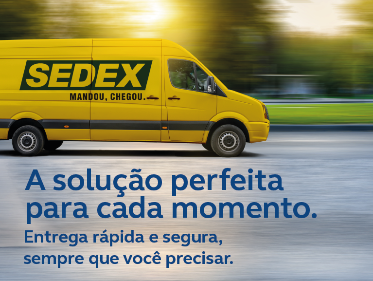 Sedex - A solução perfeita para cada momento