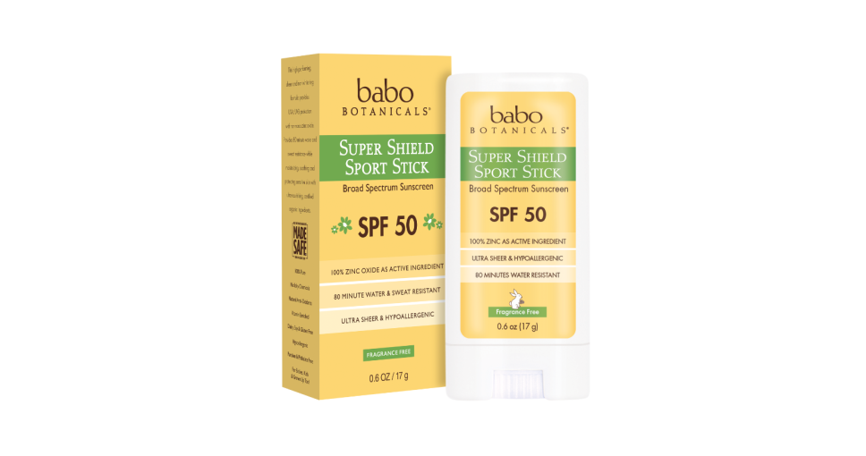 積分兌換｜Babo Botanical礦物超級防曬棒 SPF50 17g (價值$115)