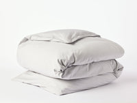 300 Thread Count Organic Percale Duvet Cover 