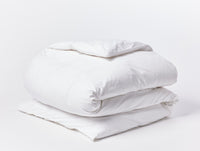 300 Thread Count Organic Percale Duvet Cover 