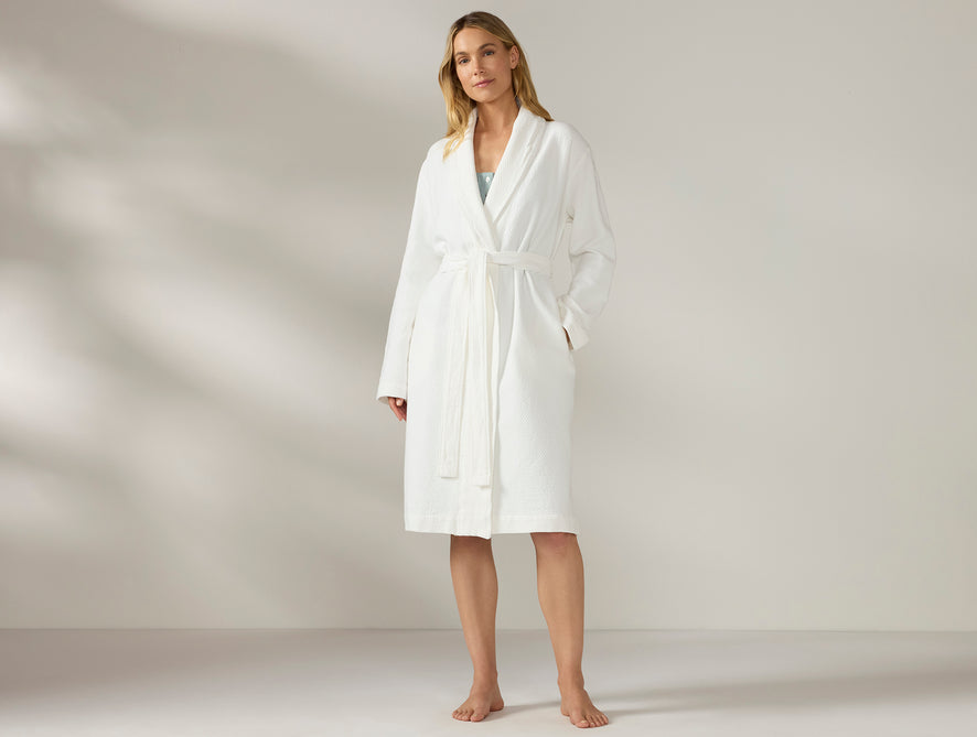 Women's Adriatic Organic Robe | Alpine White