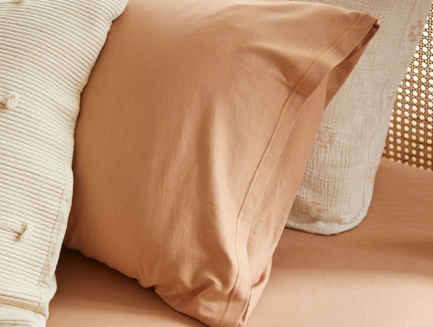 Organic Jersey Sheet Set | Ginger