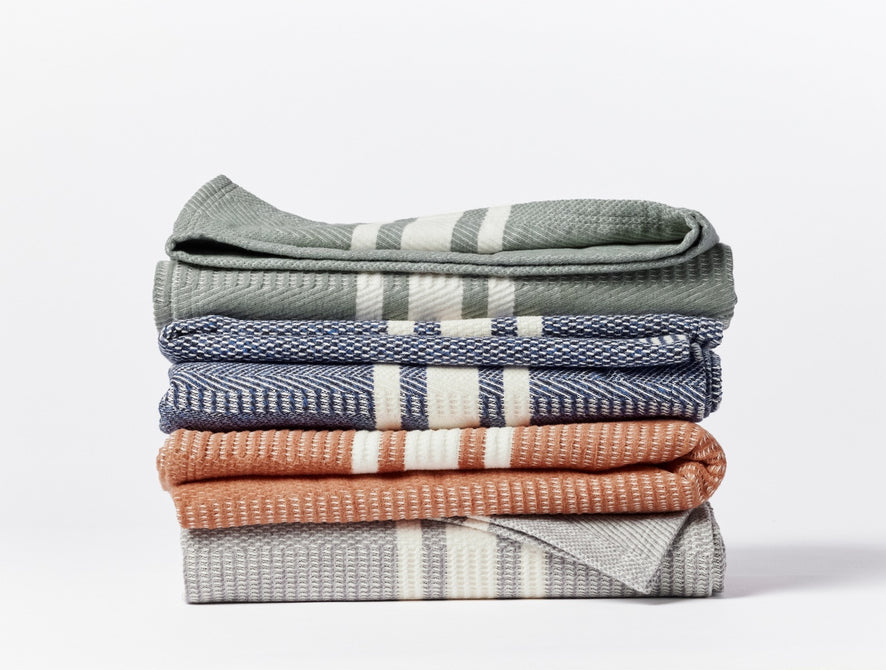 Cirrus Supersoft Organic Cotton Throw  | Cypress