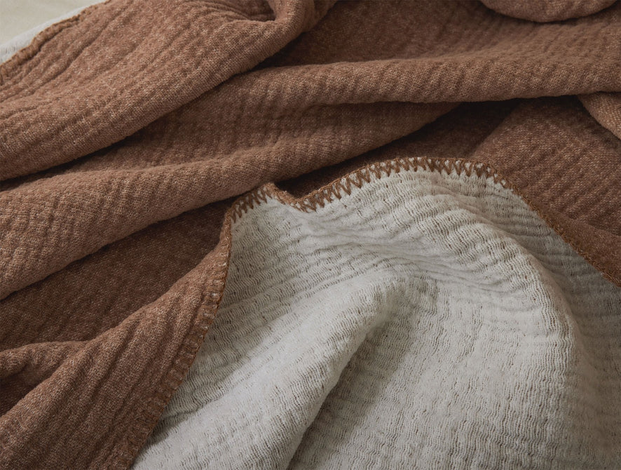 Cozy Cotton Organic Blanket | Sienna