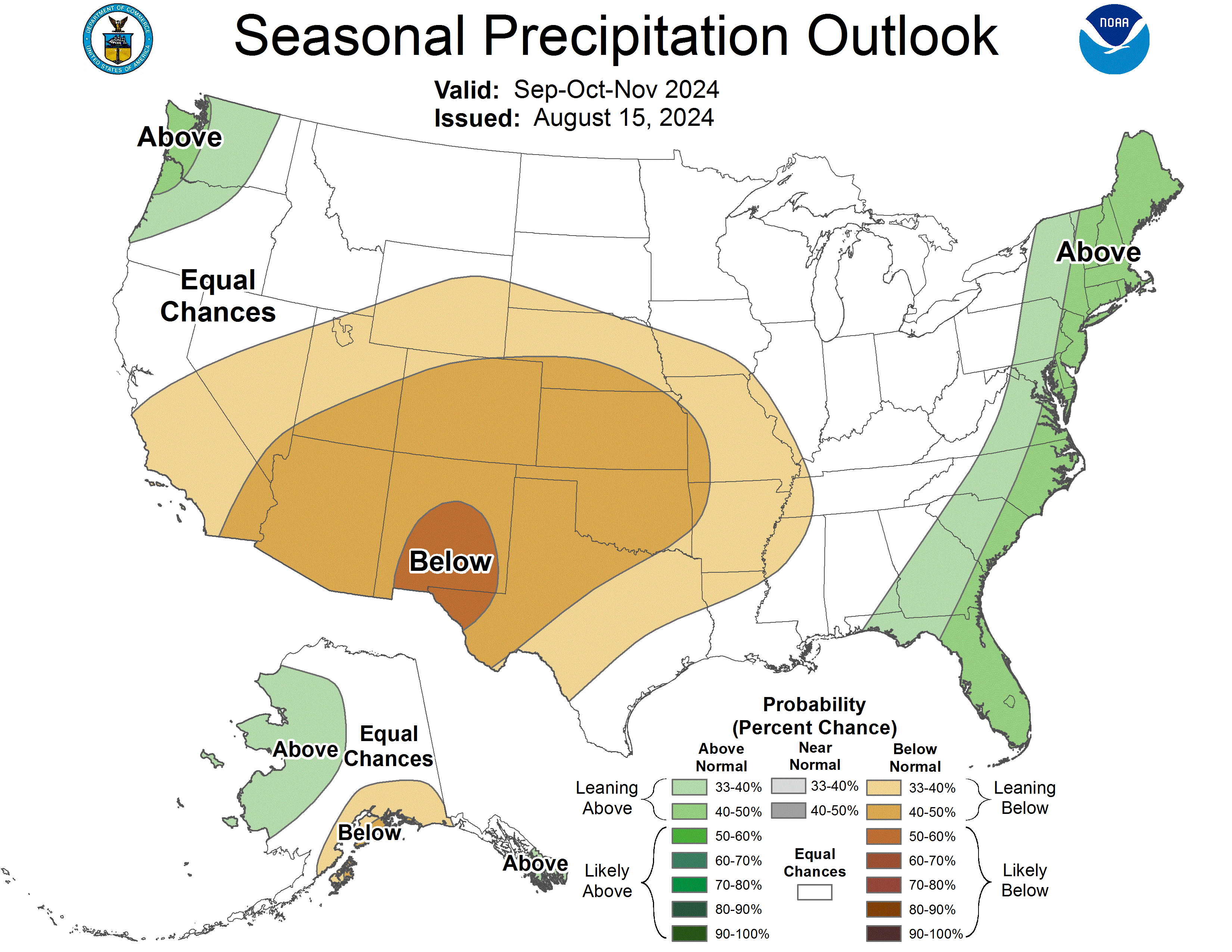 CPC 3-month Precipitation Outlook