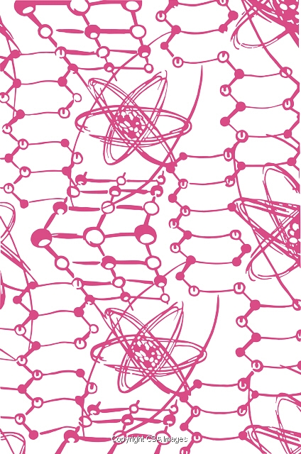 Atom DNA Pattern | #C718053 | CSA Images