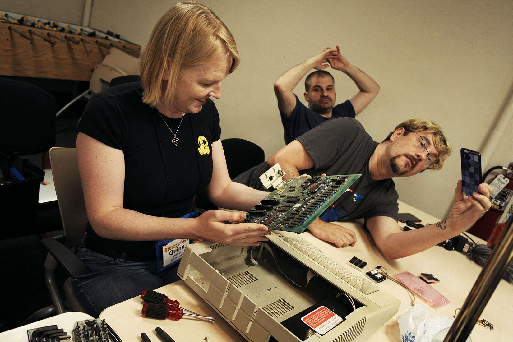 KansasFest soldering 1