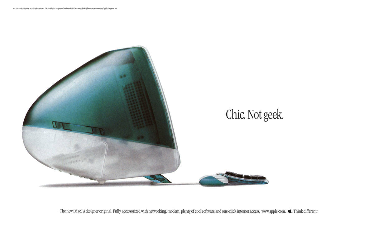 iMac design: The iMac G3 was a bit fatter than model than today's models. The iMac code name was 