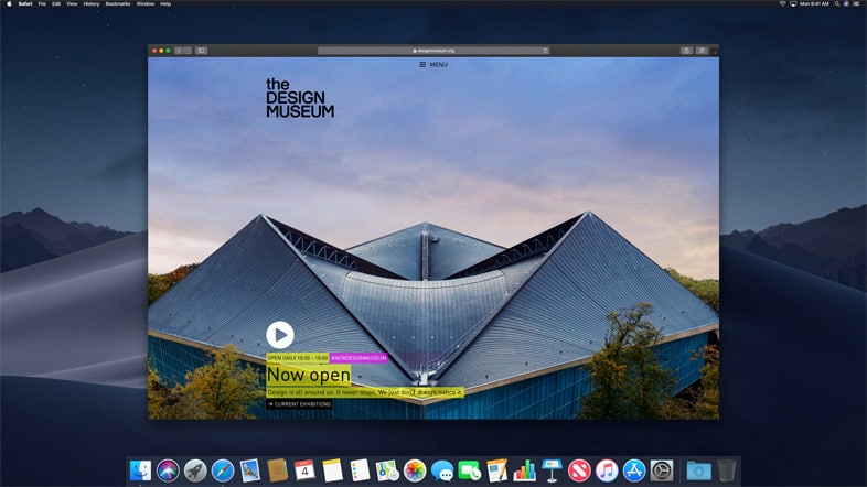 Safari Dark Mode looks stunning in macOS Mojave.