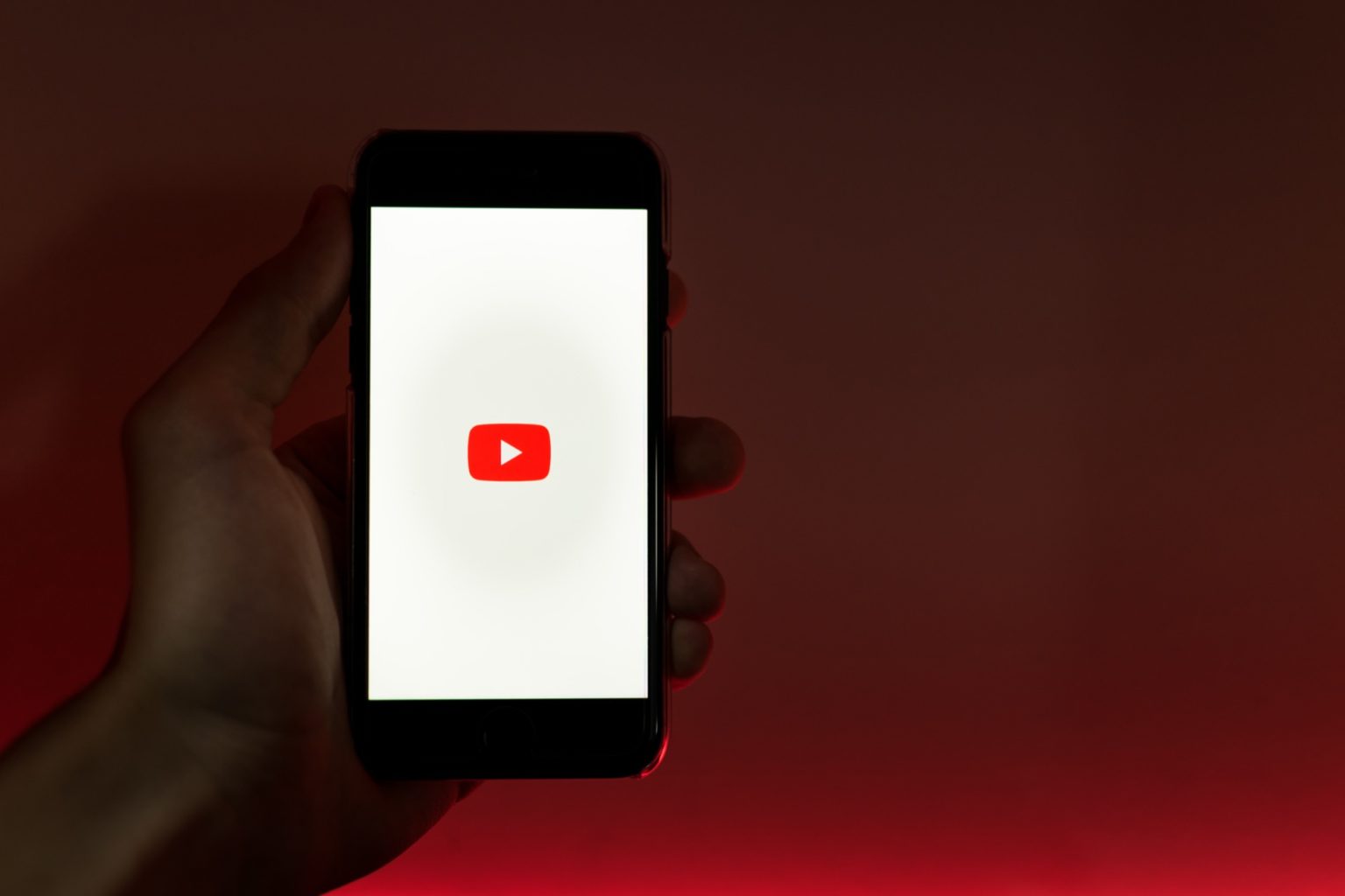 youtube on a phone