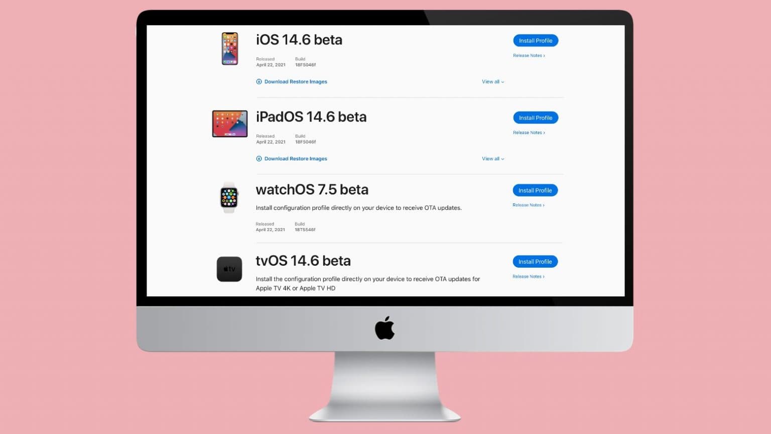 Not waiting around, Apple seeds iOS 14.6, iPadOS 14.6 beta 1 to devs