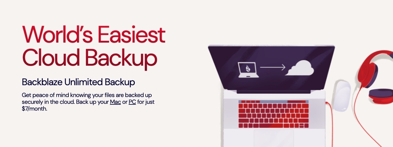 Backblaze Cloud Backup