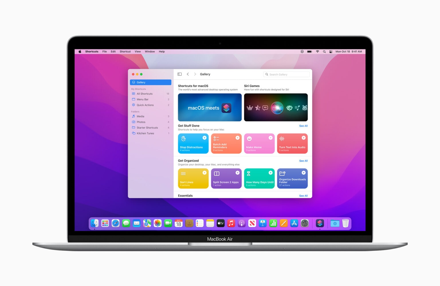 Like Shortcuts? macOS Monterey's got 'em.