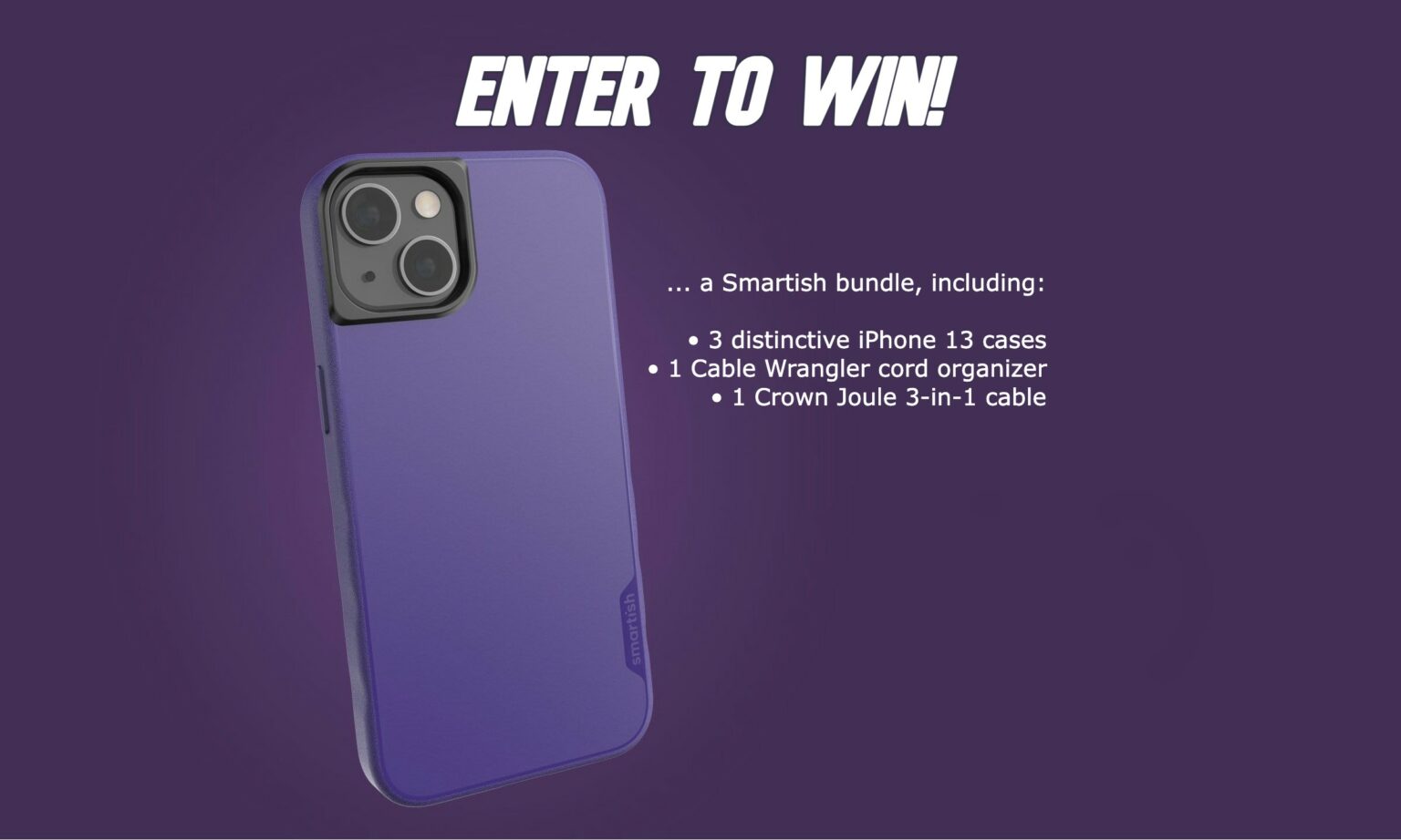 Win an iPhone 13 case bundle from Smartish [Cult of Mac giveaway]