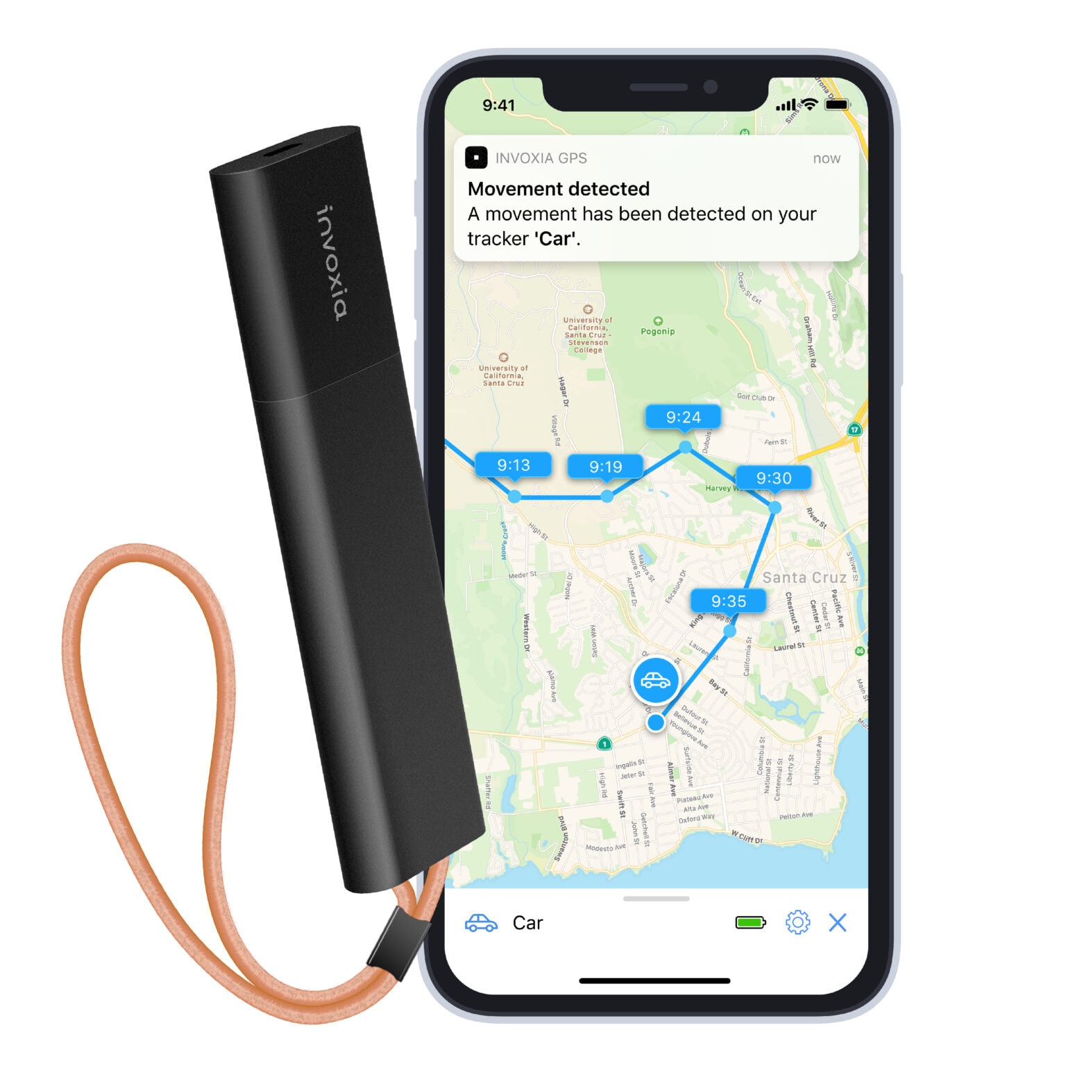 Invoxia Cellular GPS Tracker