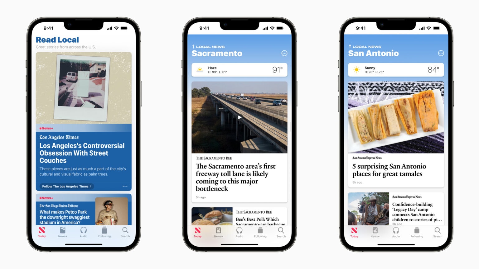 Apple News local coverage