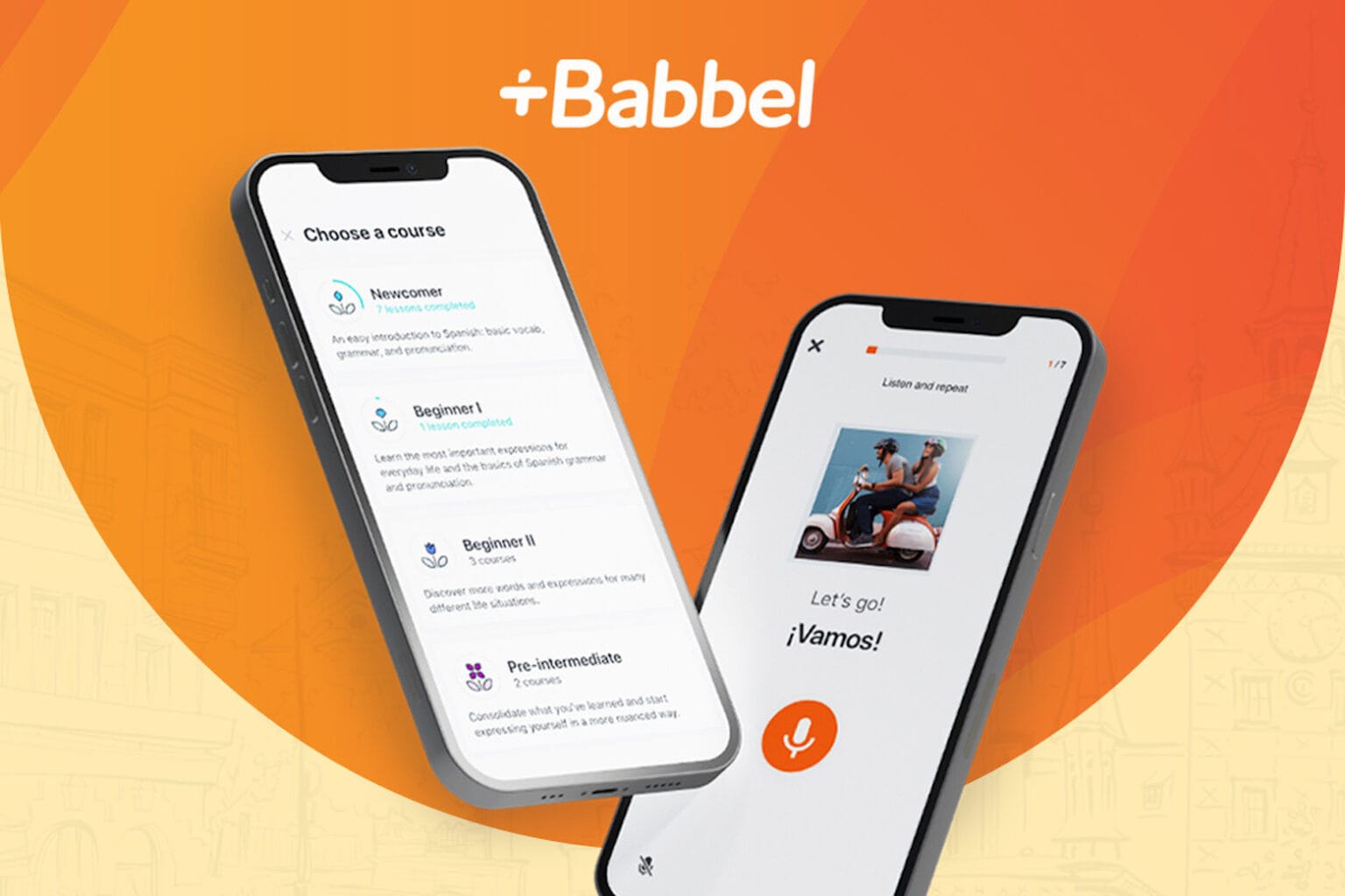 Learn new languages for life with the award-winning Babbel.