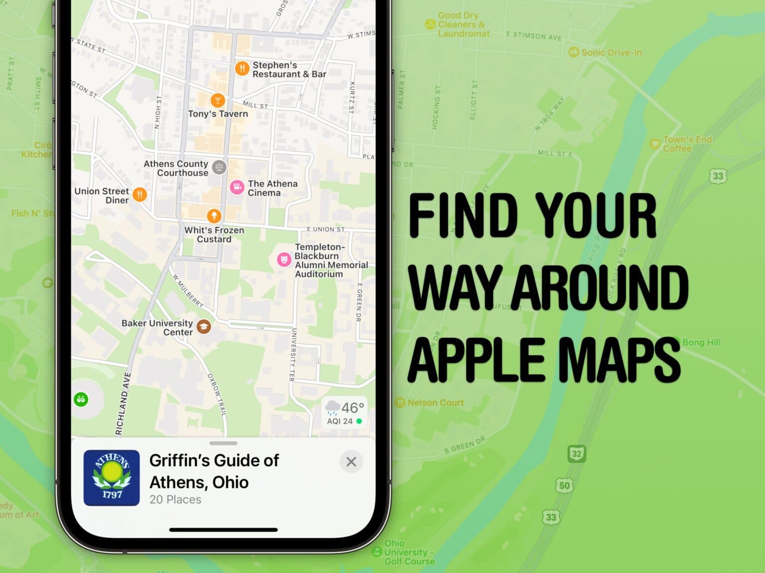 Find Your Way Around Apple Maps