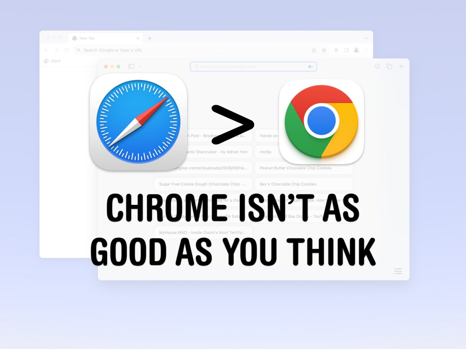 Chrome isn't as good as you think