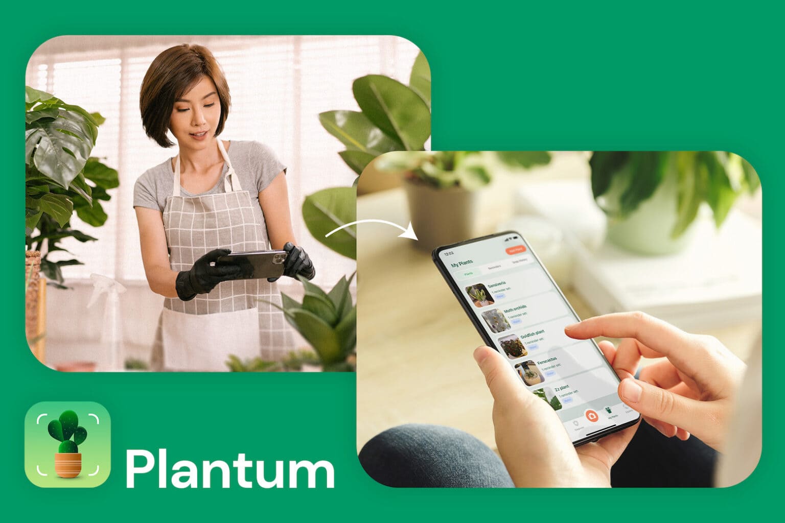 Identify any plant in seconds with Plantum plant ID app for iPhone, now $14.97.