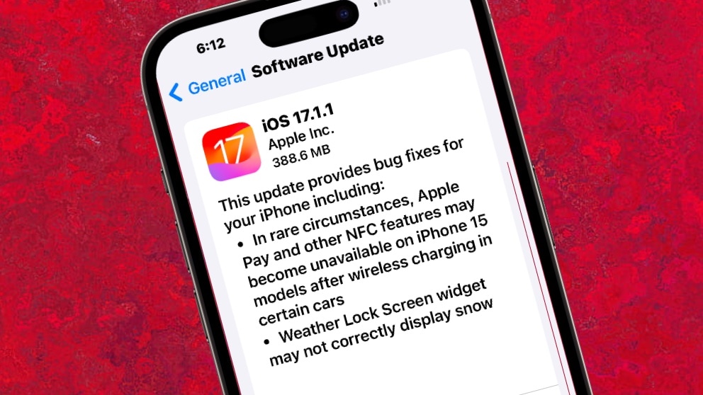 iOS 17.1.1