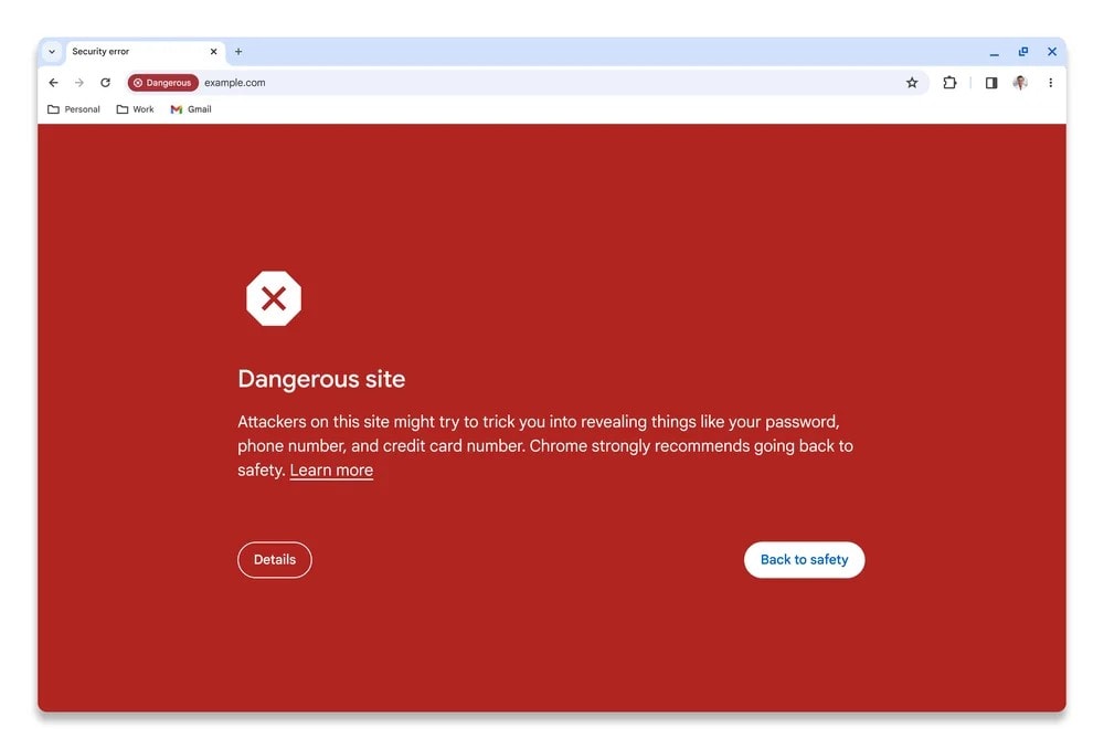 Google Safe Browsing update in Chrome for macOS and iOS