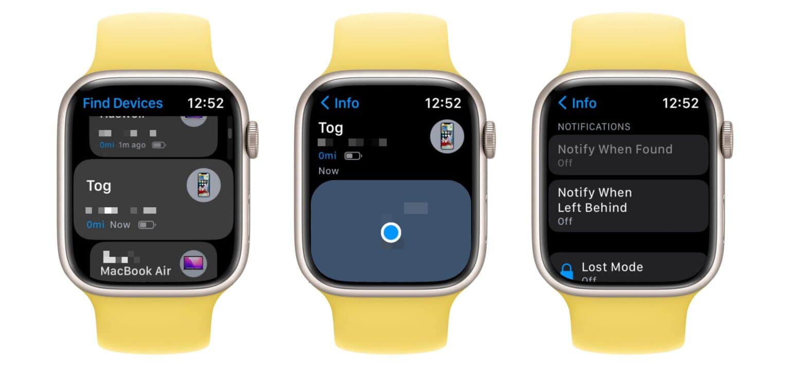 Apple Watch tracks stolen luggage