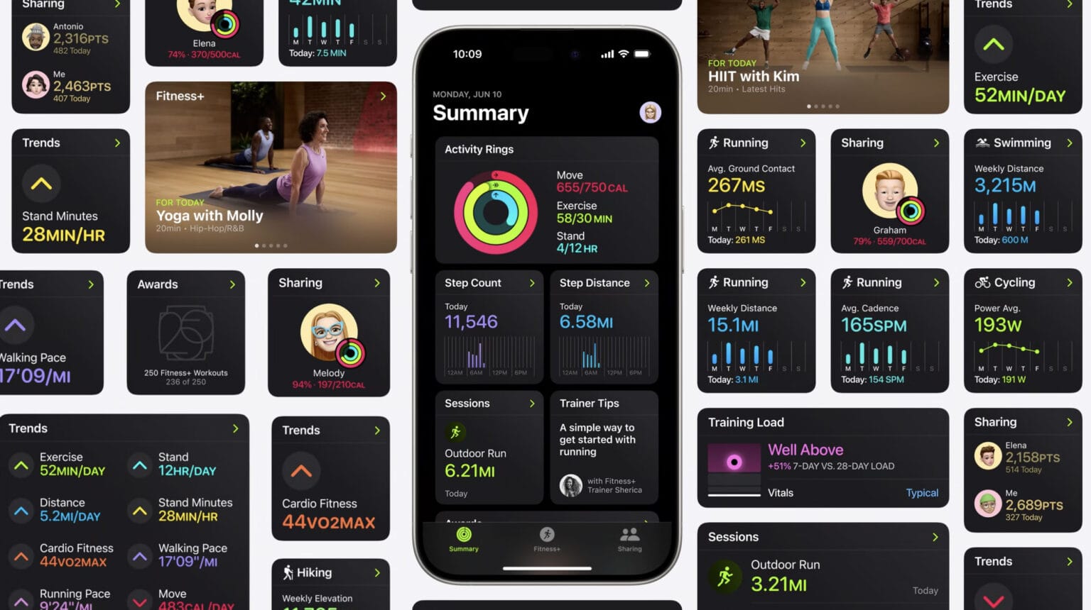 The fitness app is now customizable and adds a host of powerful new features.