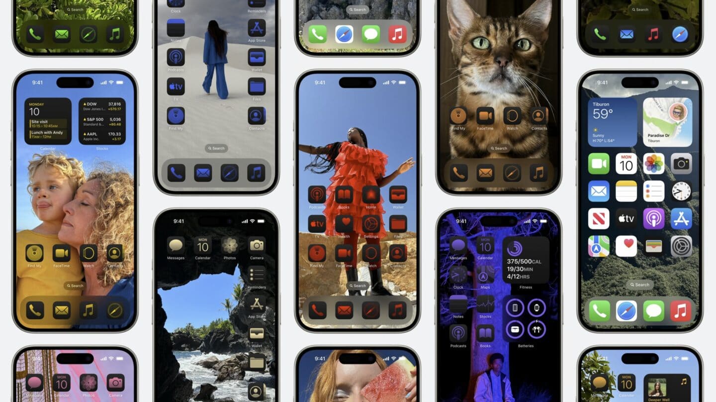 iOS Home Screen customization