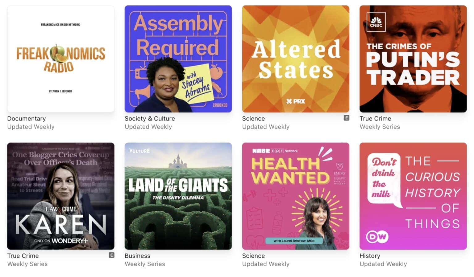 Apple Podcasts on the web