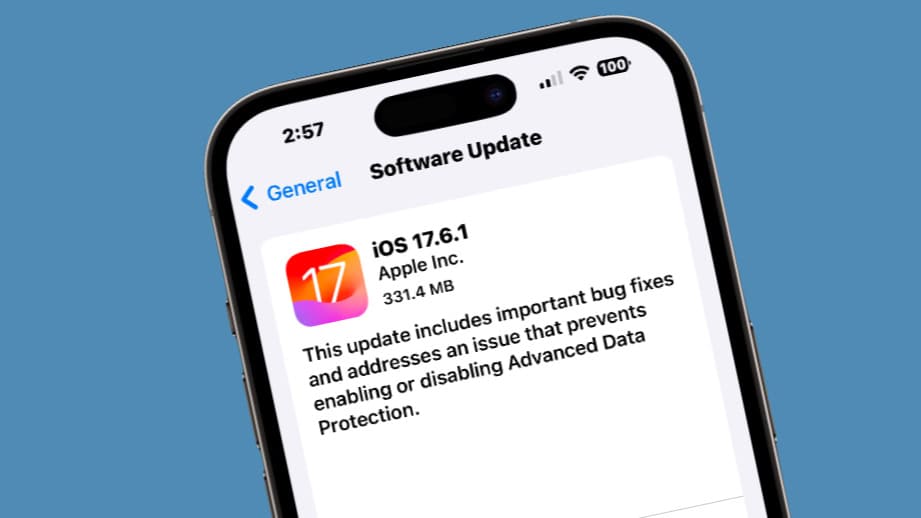 iOS 17.6.1 fixes a problem with Apple's Advanced Data Protection.