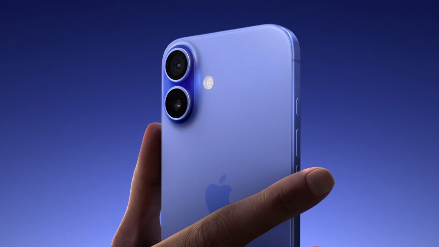 iPhone 16 from the rear