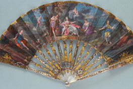 Rococo fans. Bacchus and Ariadne, c. 1760, Fan Museum, Greenwich, UK.