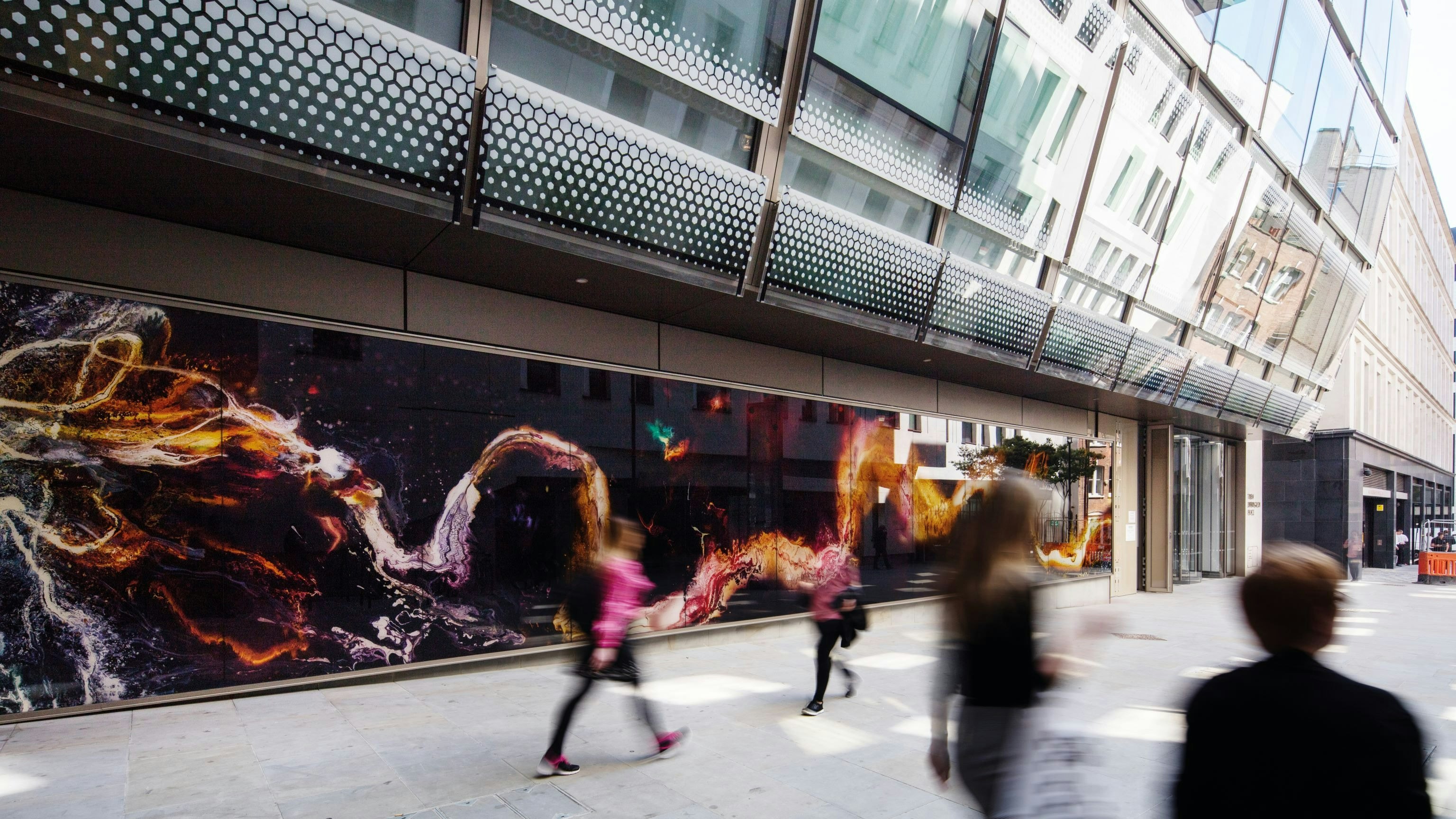 People walking on New Burlington street