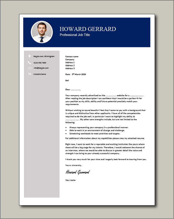 Cover Letter Samples Download Free Cover Letter Templates - Vrogue