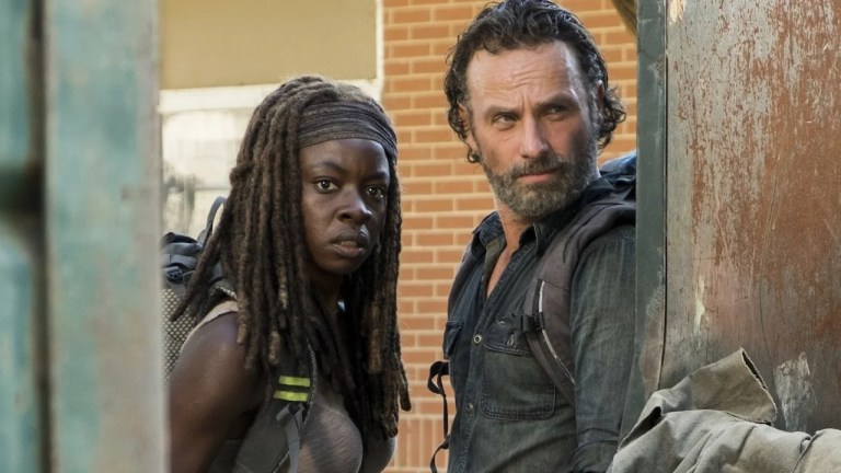 The Walking Dead Rick and Michonne