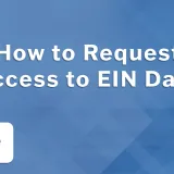 Image: How to Request Access to EIN Data