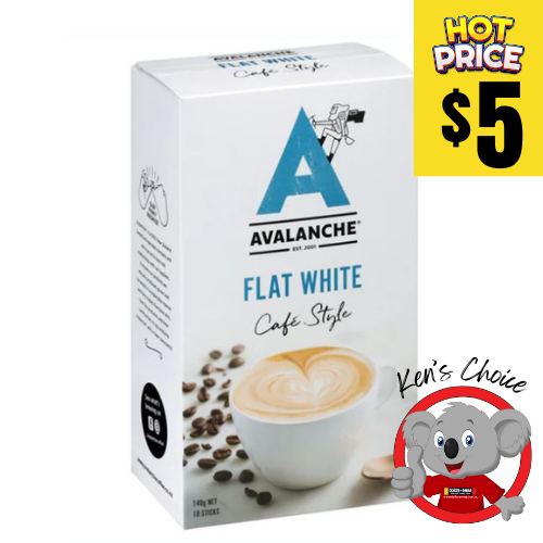 Avalanche - Flat White Cafe Style - Dollars and Sense